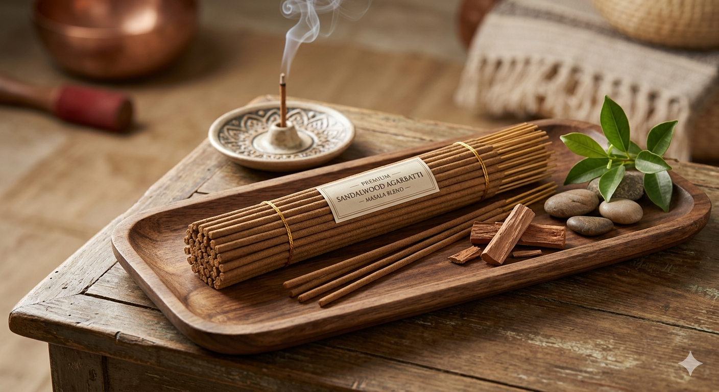 Premium Sandalwood Agarbatti